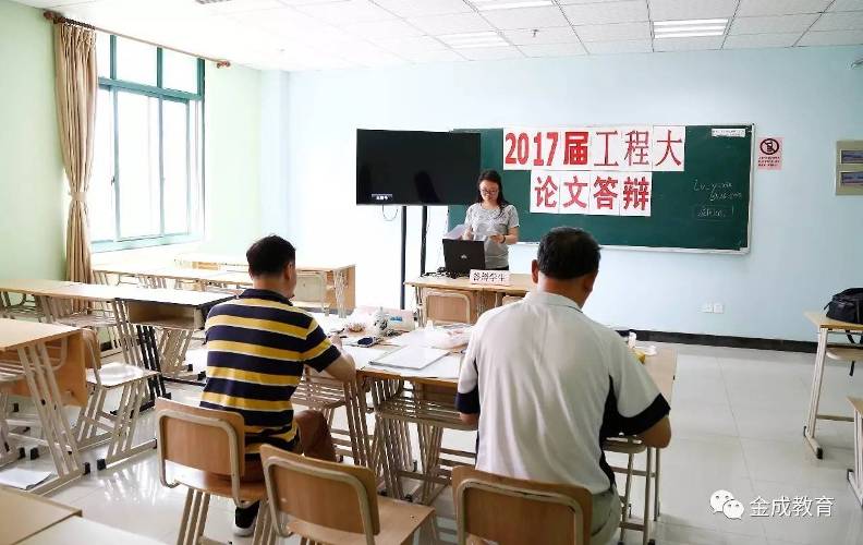 答辩老师对学生的论文进行提问及给予指导